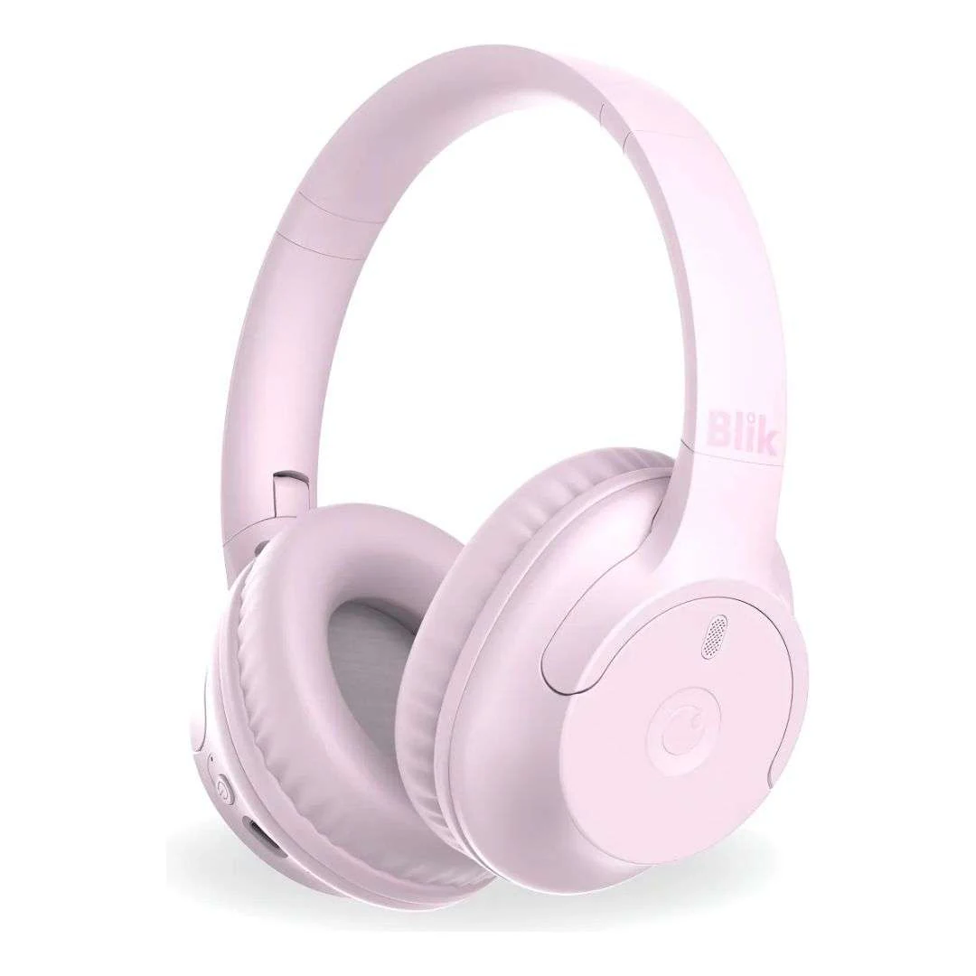 Audífonos Bluetooth Inalambricos Blik Soul250 Rosado 16 Hr