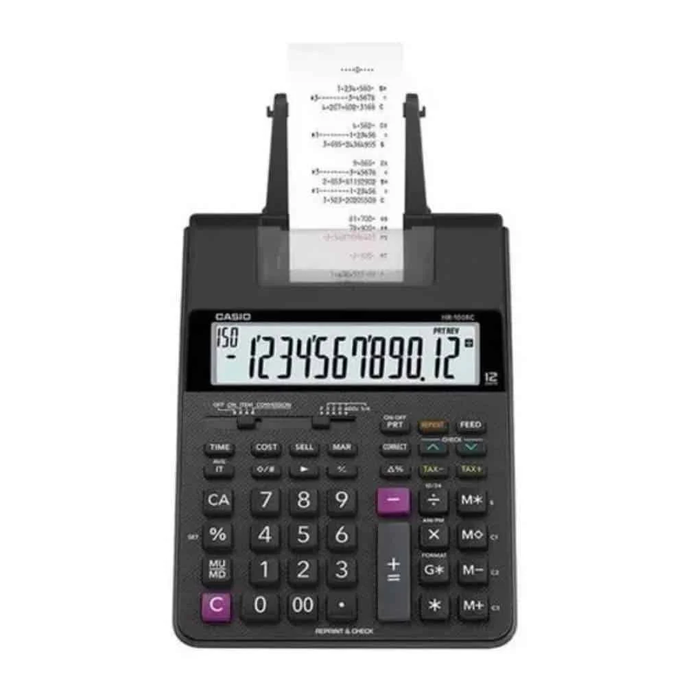 Calculadora Casio HR-150CR C/Impresora Precisión Increíble