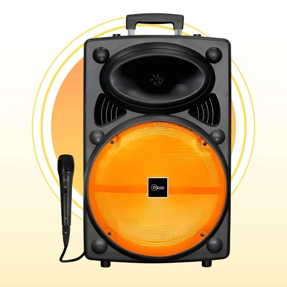 Parlante Mlab Rhythm Charger 2 Bluetooth 12 Pulgadas: Increíble Sonido