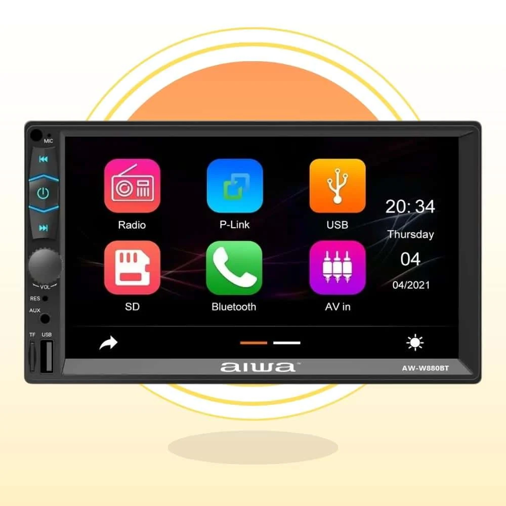 Radio Auto 2 Din Mirrorlink Touch De 7'' Aiwa W880BT: Guía Increíble