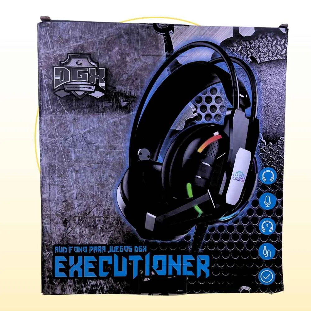 1 Audífonos DGX Executioner: Compra Increíble de los Cascos Gamer Definitivos
