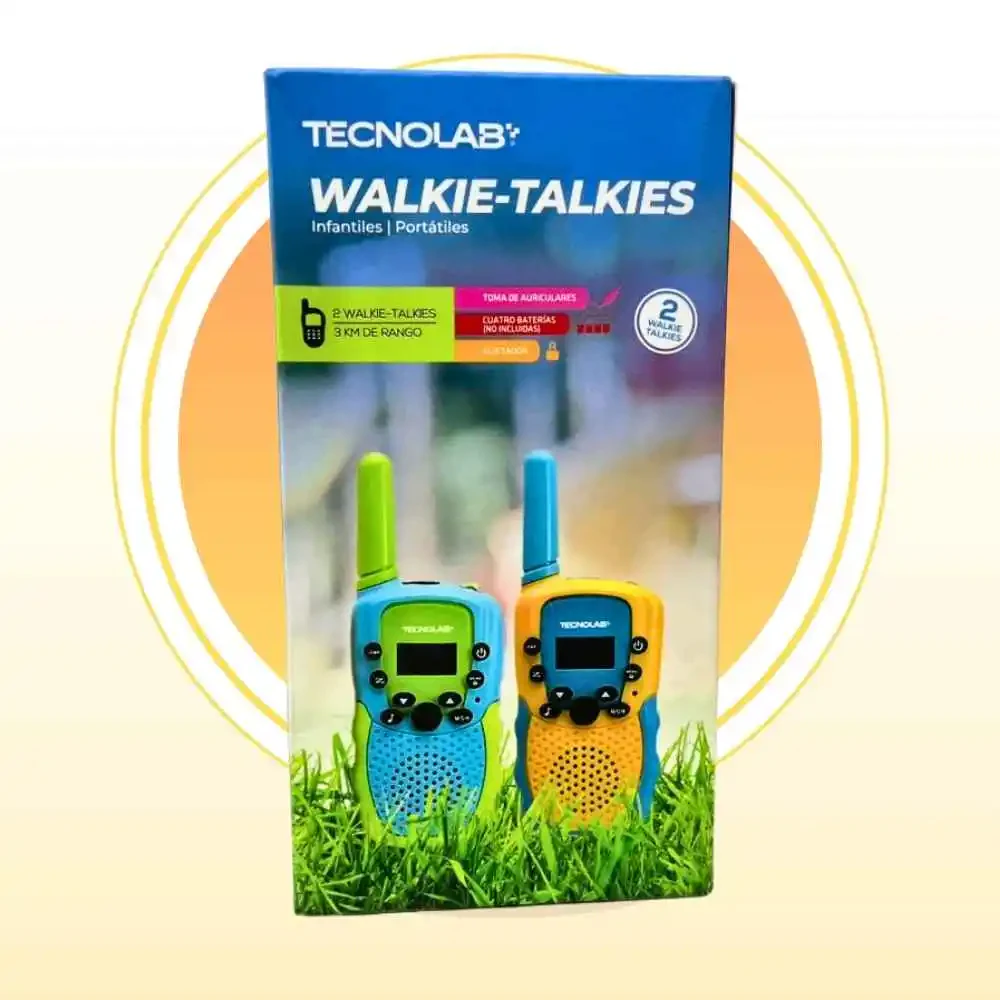 Pack Increíble de Walkie Talkies para Juego Tecnolab TL769