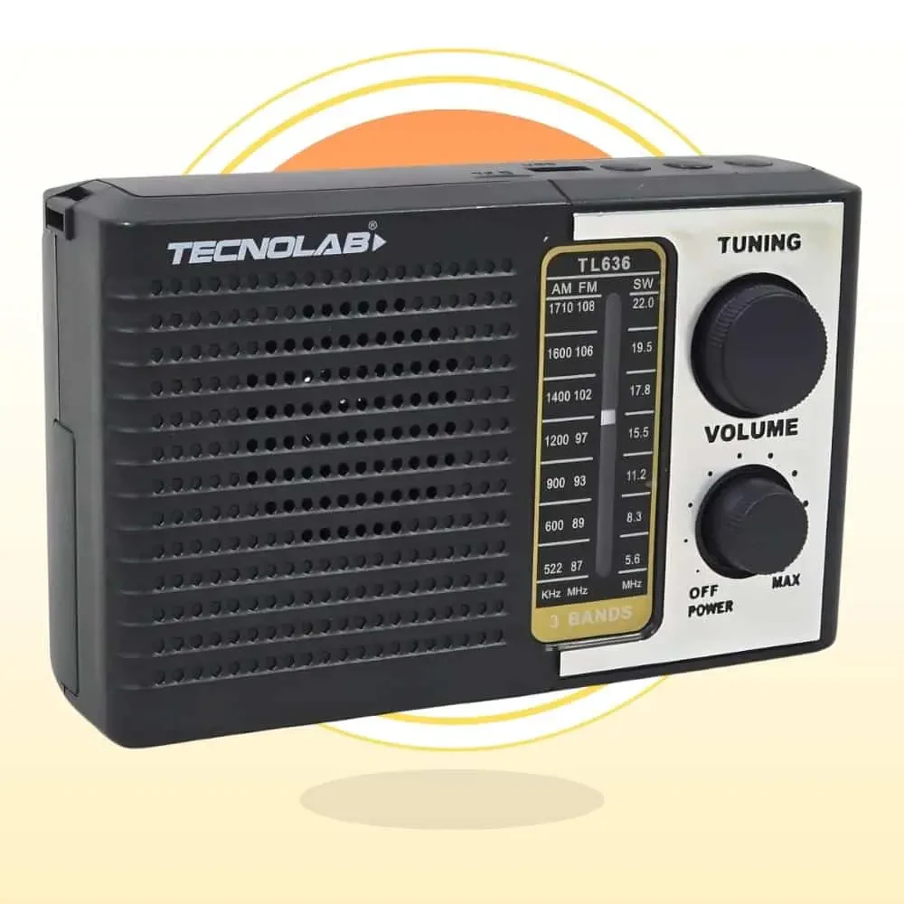 Radio Solar Recargable Tecnolab TL636: Compañero Increíble que Necesitas