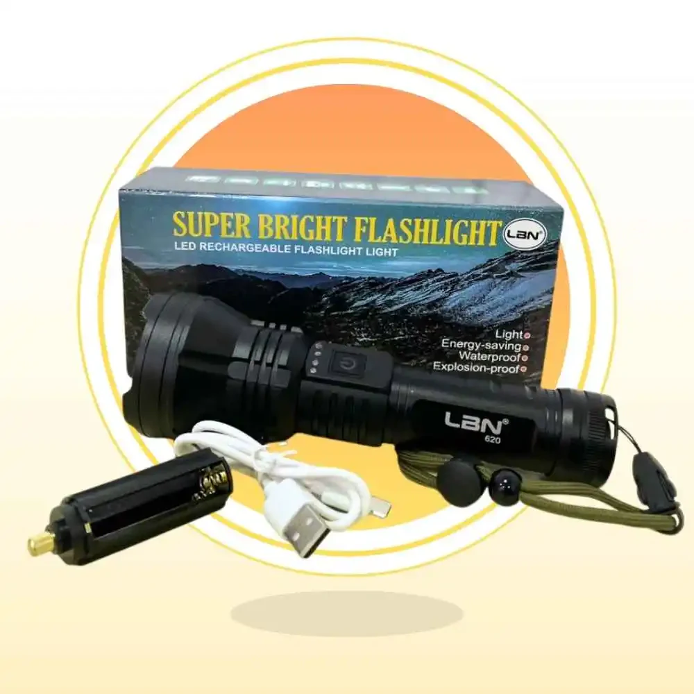 1 Linterna de Mano Super Bright LED LBN Outdoor: Increíble Iluminación Extrema