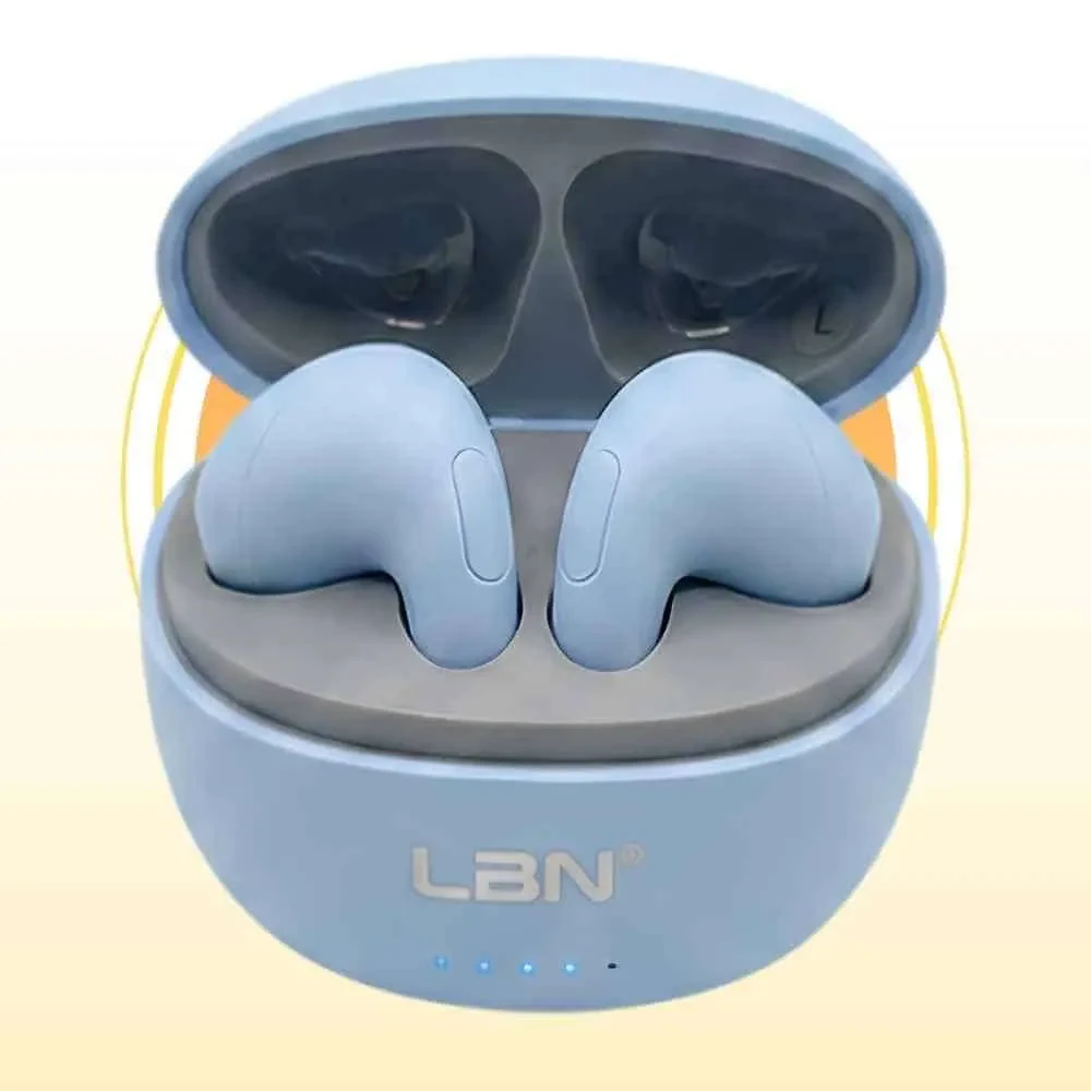 Audífonos Inalámbricos LBN LBTWS4 Azul: Increíble Sonido y Comodidad
