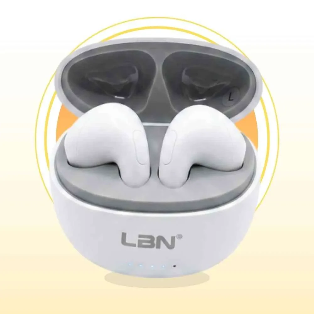 Audífonos Inalámbricos LBN LBTWS4 Blanco: Increíble Sonido y Comodidad