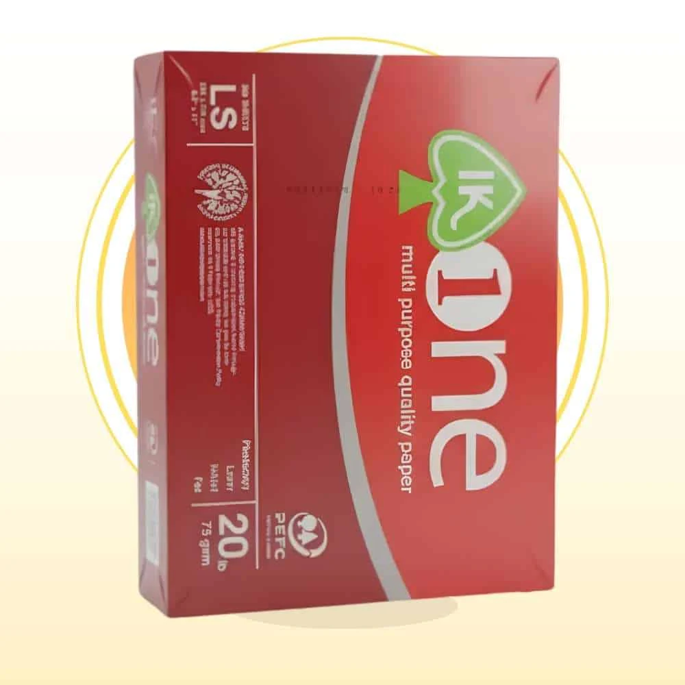 Resma de Papel Carta Blanco 75g 500 Hojas Increíble One Ik Multipropósito