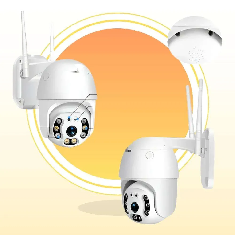 Cámara de Seguridad WiFi V380-2MP Pro LBN: Control Increíble y Absoluto de tu Hogar