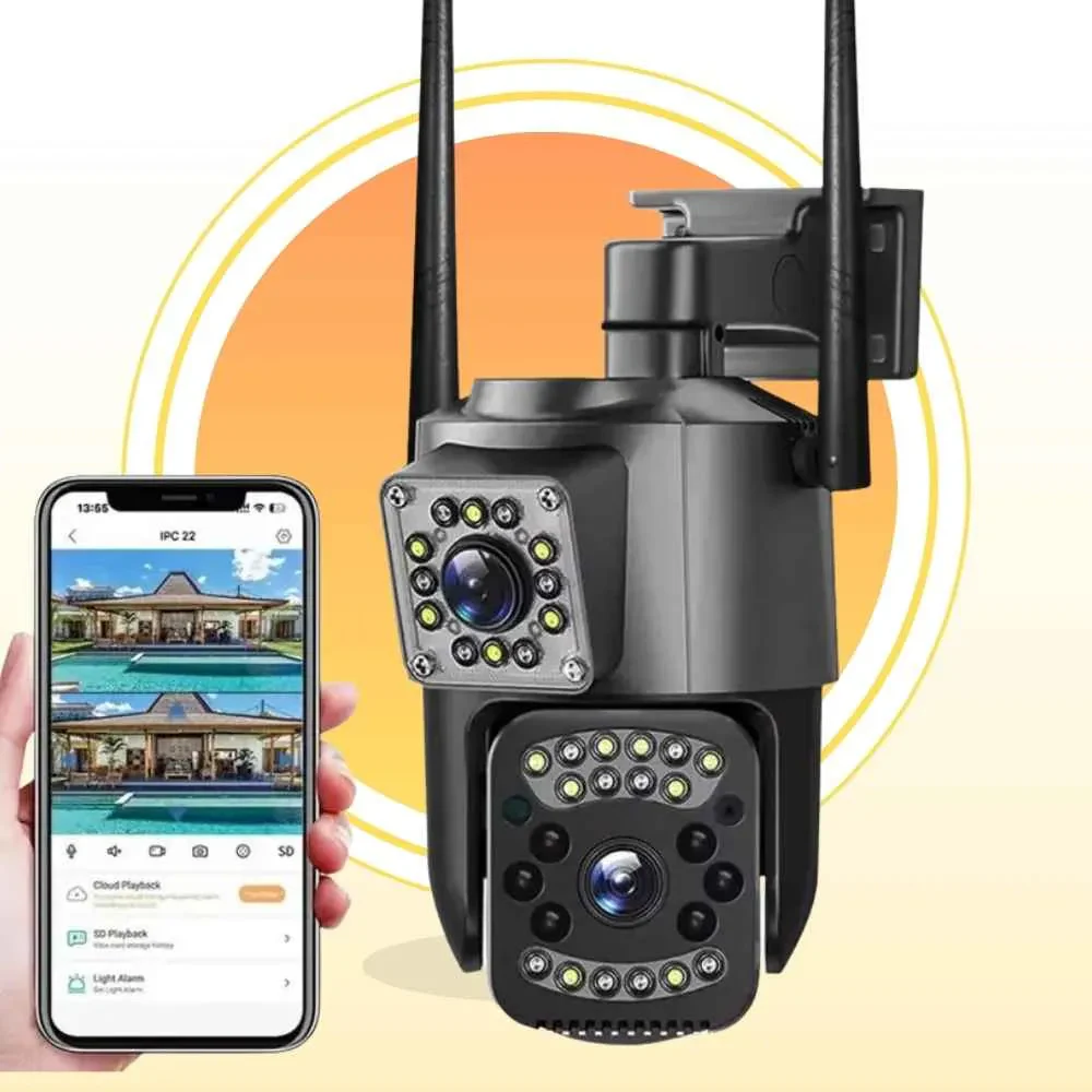 Cámara de Seguridad WiFi V380-4MP Pro LBN: Control Increíble y Absoluto de tu Hogar