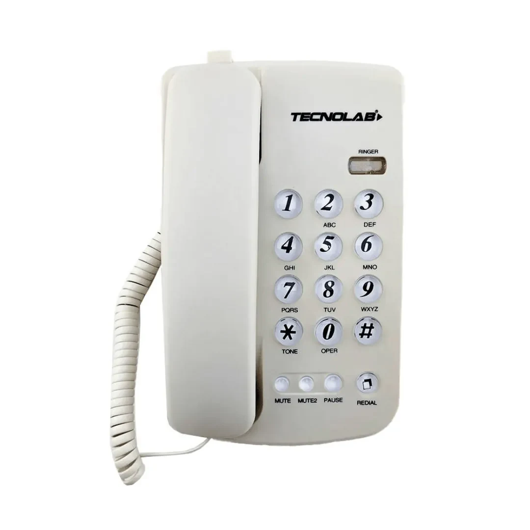 Telefono Sobremesa Discado Rapido Tl483w Tecnolab Blanco. increible