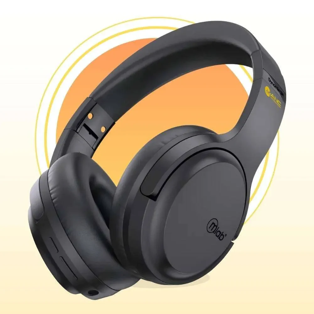 Audífonos Inalámbricos MLAB Over-Ear Negro con Cancelación de Ruido: Transforma tu experiencia sonora increíble