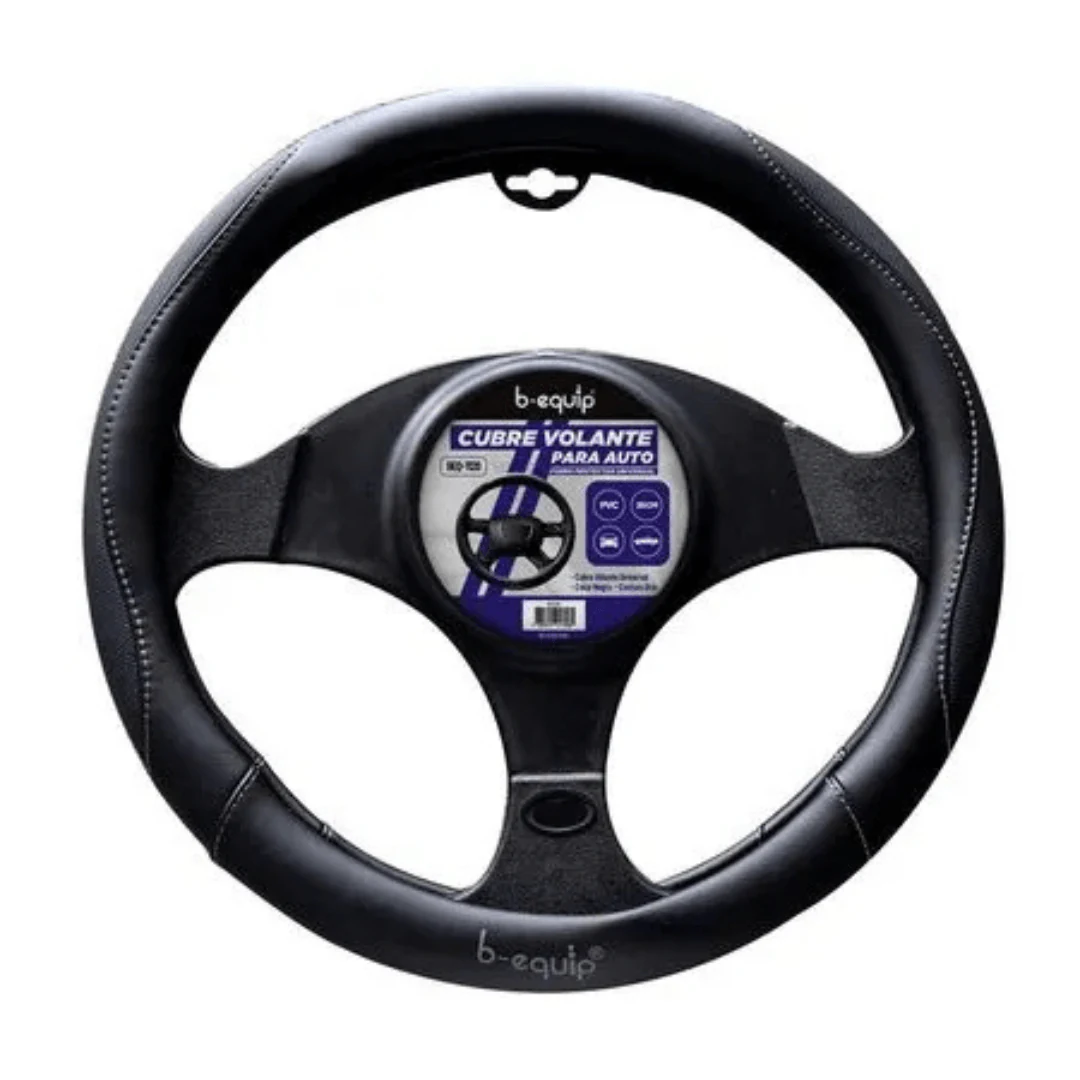 Cubre Volante Para Vehiculos B-equip Beq-1120 Negro. INCREIBLE