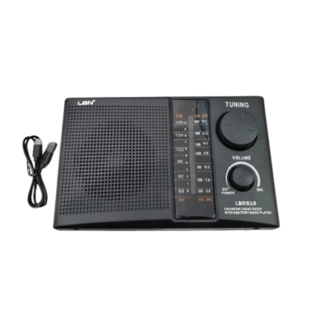 Radio Portatil Lbn Lbrb18 Negro. INCREIBLE